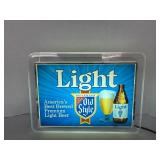 Oldstyle Lighted Beer Sign 18"x13"