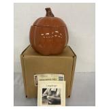 Longaberger Pumpkin Crock