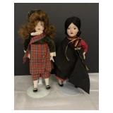 Danbury Mint Scotland Susan & Egypt Leila 8.5"