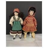 Danbury Mint Canada Noni & Italy Luisa 8.5"H