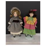 Danbury Mint England Shelly & Brazil Bonita 8.5"