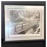 27"x24" Framed Central Park Print