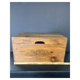 Wood Toy Chest 26"x13"x14"H