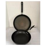 TFal 13" Skillet & 10.5"Circulon Skillet