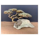 Richard Bell Smith Bronze Bonsai Tree 4.5"H