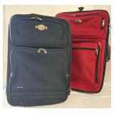 Rolling Suit Cases some stains 22" & 27"H