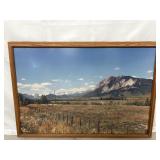 Mountain Landscape Print 32"x22"