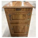 Vintage Wood Sided Kenmore Mini Fridge untested