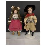 Danbury Mint Russion Tanya & Argentina Rosalinda