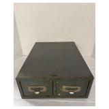2 Drawer Card File