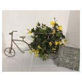 Bicycle & Wall Decor