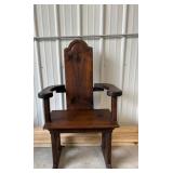 Vintage Monastery Style Chair