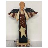 Primitive Wood Americana Angel