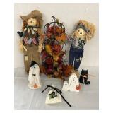 Fall Decor Metal Pumpkin Centerpiece