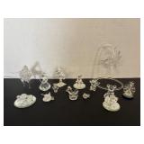 Blown Glass Figurines some damaged