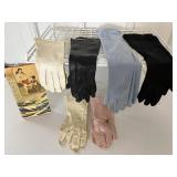 Vintage Ladies Gloves & Oriental Wallet