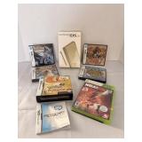 Xbox 360 & Nintendo Ds Boxes & Booklets no games