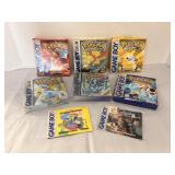 Gameboy Pokeman Game Boxes no games