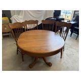 54"x41" Table & 4 Chairs