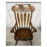 Vintage Colonial Rocking Chair