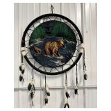 25" Grizzly Bear Dream Catcher
