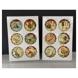 Kurt Alder Decoupage Ornaments "12 Days" 3.5"