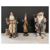 Vintage Rustic Santas