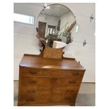 4 Drawer Dresser with Mirror