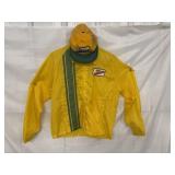 Dekalb Seed Corn Wind Breaker & Hat damaged