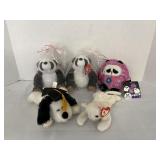 Ty Beanie Babies, Panda Express & Misc