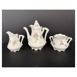 Elegantine Tea Set sugar missing lid