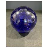 Vintage Cobalt Blue Art Glass Paper Weight 4.5"H