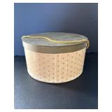 Vintage 13" Dia Hat Box