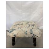 Floral Stool 16"x16"x10"H