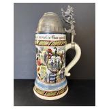German Regimental Reservist Beer Stein