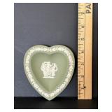 Heart Shaped English Wedgewood Jasperware
