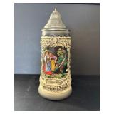 Auf Der Alm Western Germany 9" Beer Stein
