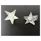 Vintage Waterford Crystal Star & Star Candleholder