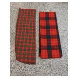 62"x86" & 62"x104" Tablecloths some wear