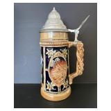Vintage German Ceramic Beer Stein