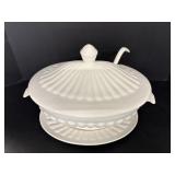 California Pottery Soup Tureen 12"