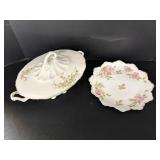 Haviland Limoges Covered Dish & Rosenthal Dish