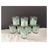 1988 Dayton Hudosn Tree Confetti Glasses