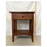 Ethan Allen Side Table 23"x17"x28" scratched
