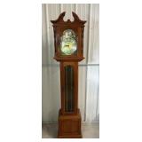 Emperor Clock Co Grandfather Clock 17"x10"x74"H