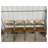 4 Folding Chairs