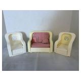 Mattel Barbie Wicker Furniture
