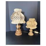 12" & 18" Wood Lamps untested