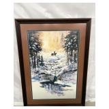 Milton Lewis 418/950 Morning Trail 25"x 34"