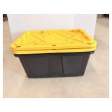 2 Green Made 27 Gal Totes & Lids